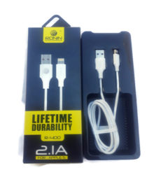 Ronin R-400 Fast Charging For Iphone USB Cable