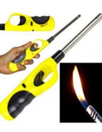 Safe-Flame Stainless Steel Refill Can with Multipurpose Gas Lighter for kitchen