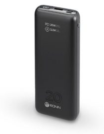 Ronin R-93 20000 MAH PD Power Bank - 22.5W with Digital display