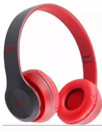 P47 Wireless Headphones,  Bluetooth Foldable Headset with Microphone Support FM Radio TF for PC TV Smart Phones & Tablets Etc