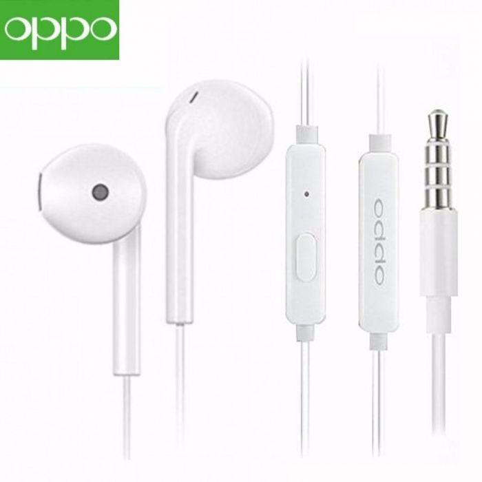 OPPO Handfree Branded High Quality Super Bass Handsfree / Handfree /  Earphones 3.5mm With Mic For Android Mobile