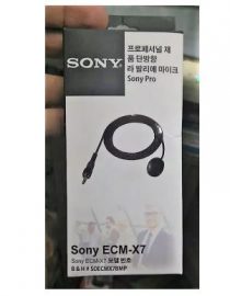 Sony Microphone / Mic Original Quality with Mobile Connector Wire Length 3.5 Meter = 12ft