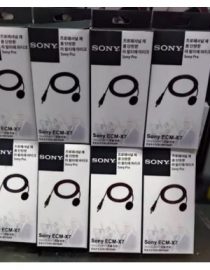 Sony Microphone / Mic Original Quality with Mobile Connector Wire Length 3.5 Meter = 12ft