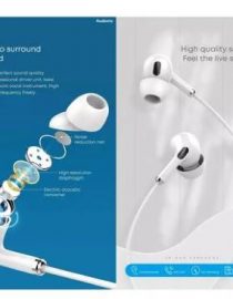 Audionic Max Pro 5 In Ear HiFi Stereo Deep Base Wired Earphone Heavy bass handsfree