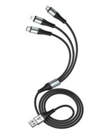 Ronin R-305 3 In 1 Durable Braided Cable