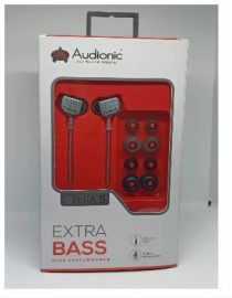 AUDIONIC OPERA 5 EARPHONE / Extra Bass High / 3.5 mm Jack ( Grey )
