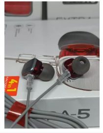 AUDIONIC OPERA 5 EARPHONE / Extra Bass High / 3.5 mm Jack ( Grey )