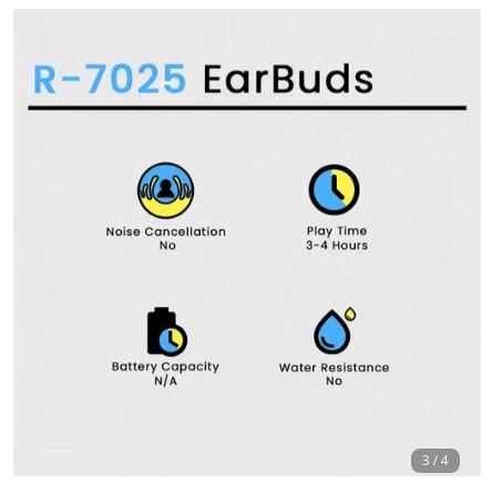 Ronin R-7025 Earbuds